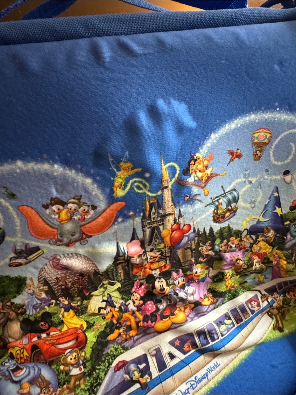 Disney World Pin Trading Carrying Case Album Bag 12x15 - Picture 2 of 15
